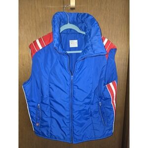 Roffe USA  Red White And Blue Vintage Wm Ski Vest